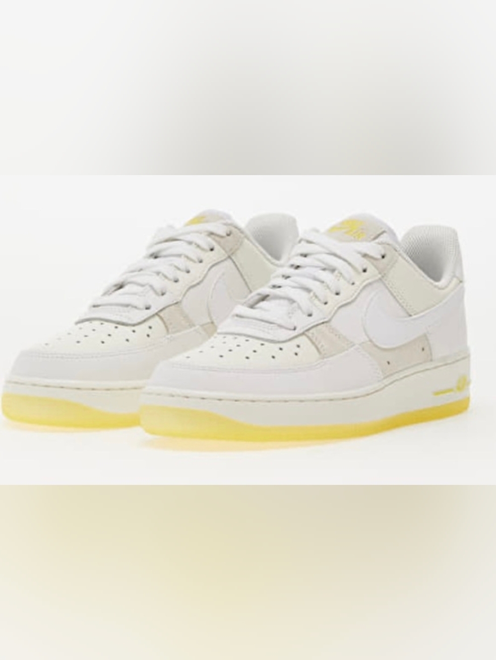 Nike Air Force 1'07 White Low-Top UV Reactive Women's Sneakers